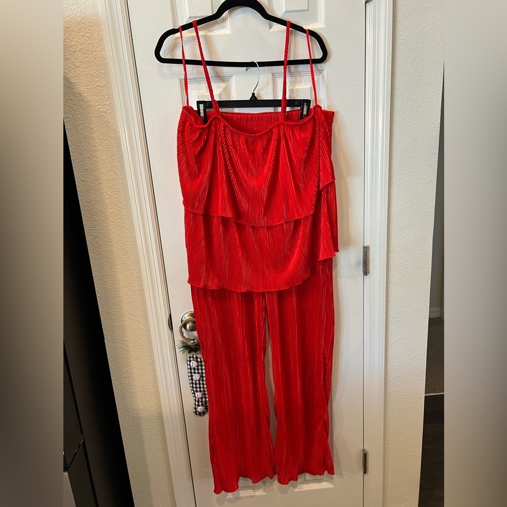 Holiday pant set! New! 1x pant 3x top